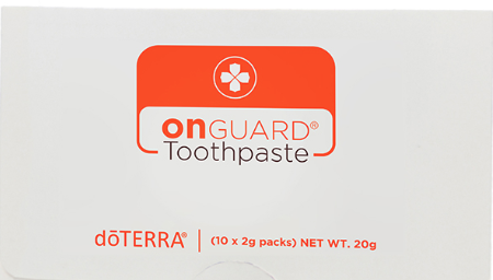 10pk Samples of OnGuard Natural Cleansing Toothpaste doTerra (retail)