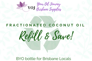 Fractionated Coconut Oil - Brisbane in person refill and save